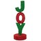 Northlight 39" Lighted Red and Green 'Joy' Outdoor Christmas Sign